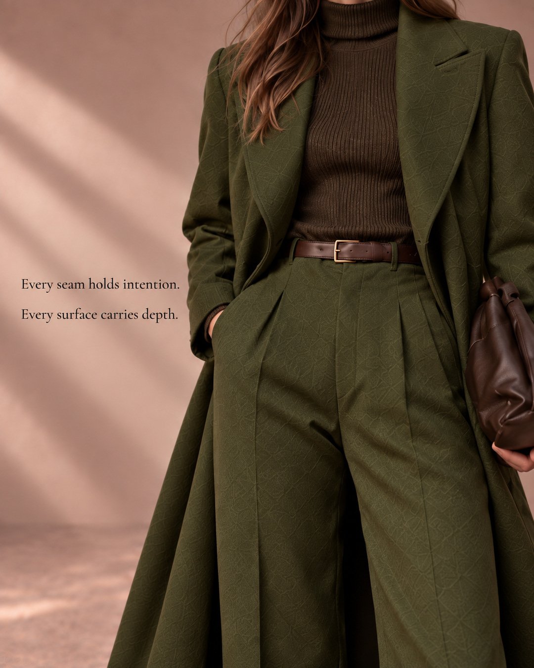 Moss Line — every seam holds intention